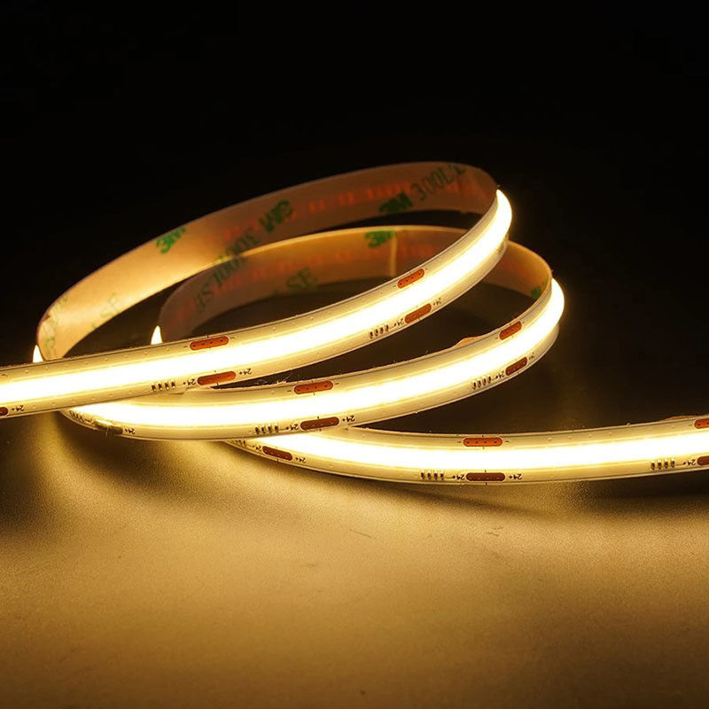 Ra 70/80/90 CCT COB Led Strip Light 8mm10mm 608leds 3000K-6500K voor TV-achterlichtkast