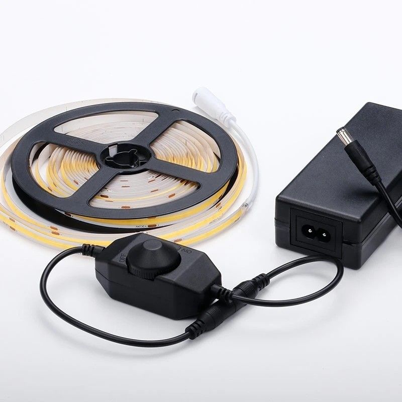 CCT COB Led Strip Light DC12V24V 8mm10mm breedte 608leds 3000K 6500K voor binneninrichting
