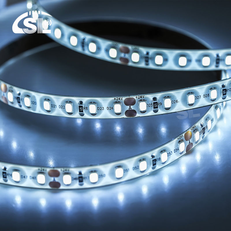 3- Waterdicht Full PU lijm Kleurrijk 120LEDS IP65 SMD2835 LED Strip 12/24V 8mm PCB