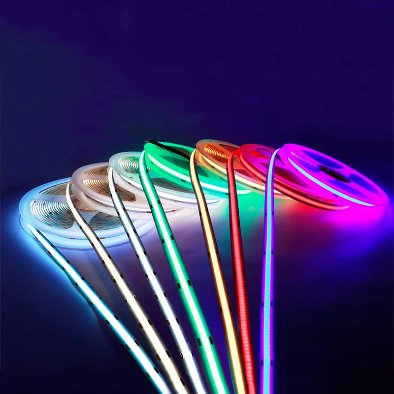Flexible COB Led Strip Light 8mm10mm 12V24V 320Leds Rood Gouden Geel IJs Blauw Blauw Groen Paars Voor Slaapkamer