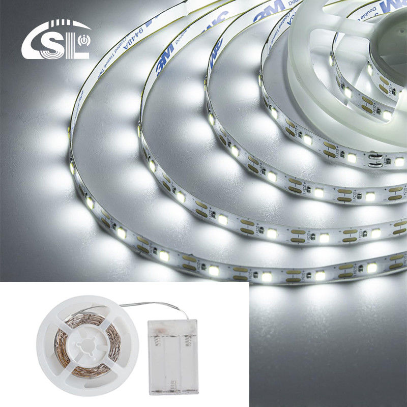 IP20 Hoge helderheid 5v 8mm 120leds 6500K Wit flexibel elektroplate SMD2835 Led Strip Light