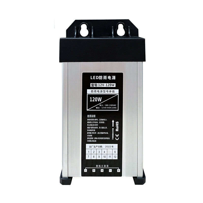 3- 5V 12V 24V 60 100W Mini Spanning DC LED Switch Power Supply met IP25-bescherming