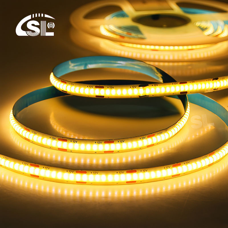320 Led/M 480 Led/M High Density Cob Led Strip Light 12v 24v met 880lm Luminous Flux