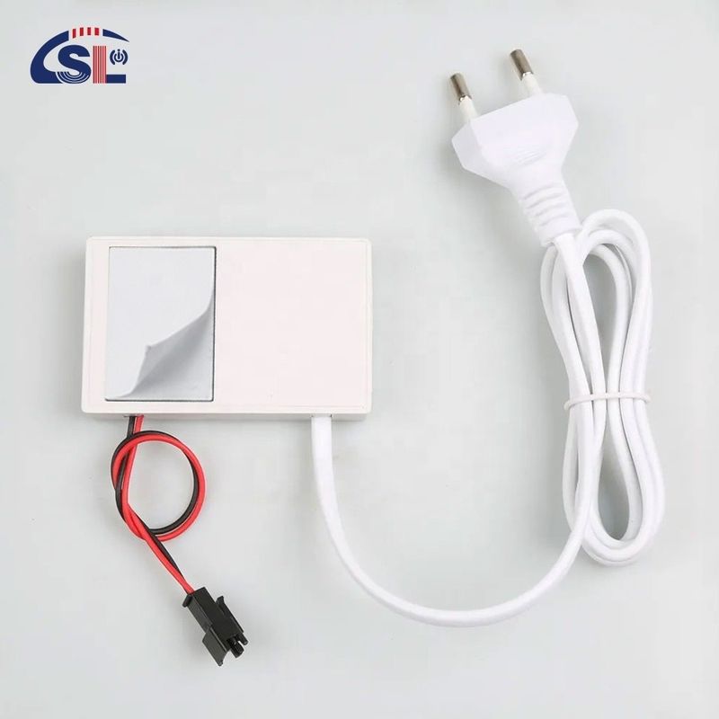Mini spiegel glas LED make-up licht single touch drie kleuren 12V uitgangsspanning voor badkamer
