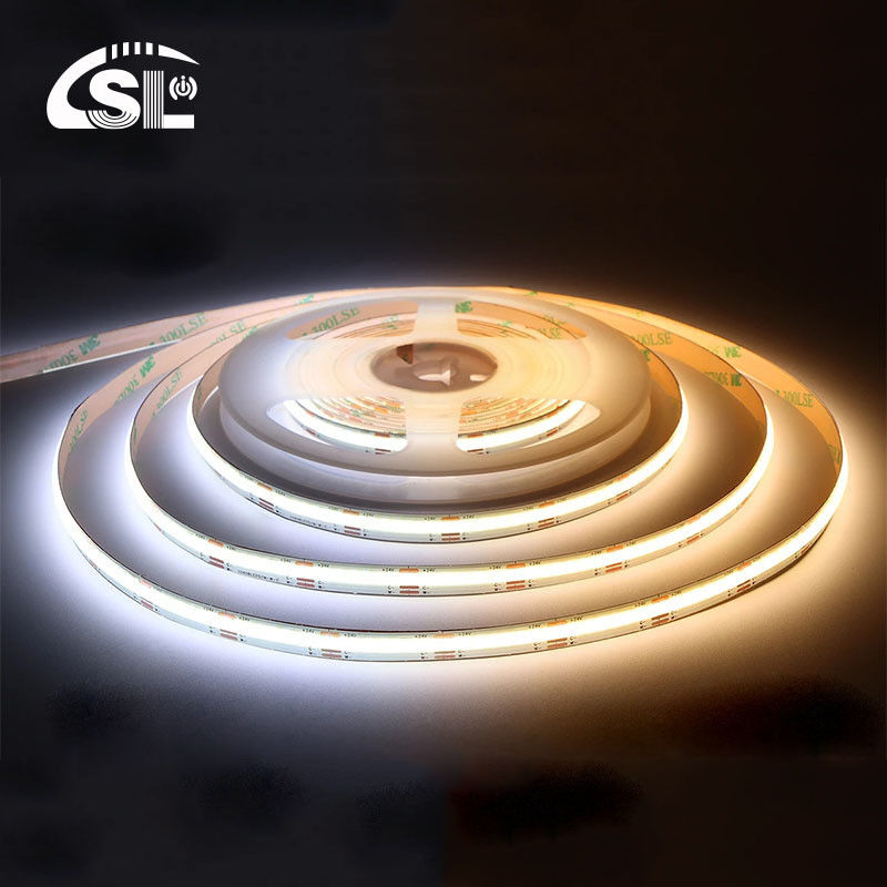 Energiebesparende 608 LED's FOB COB Flexibel LED-strooklicht met DC 12V 24V Input Voltage