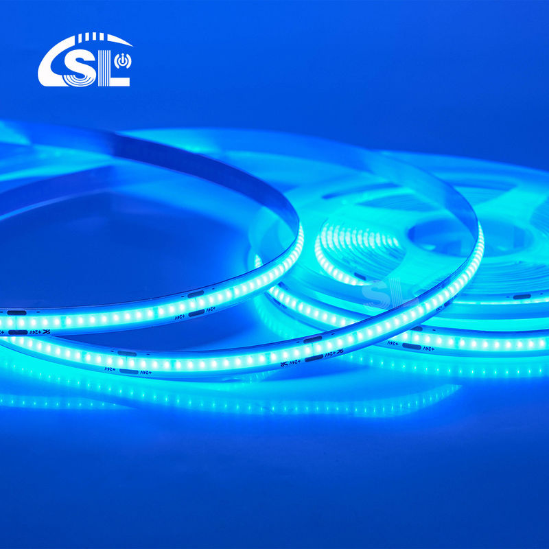 Elektroplate COB 24v COB 320Ds 8mm Ra 85 Ice BLue Light Strip met 50000 uur levensduur