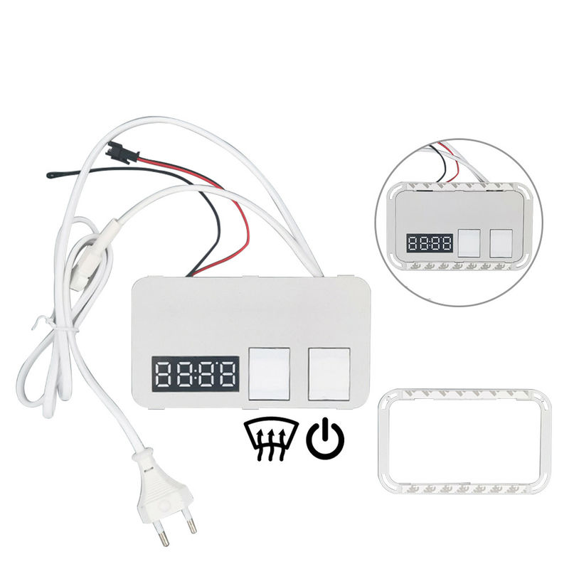 Smart Automation Defogger 12V 5A 60W Led Mirror Touch met tijdtemperatuur display