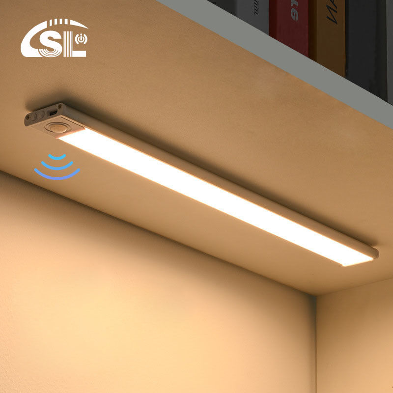 Bewegingssensor op batterij in huis, geleid onder kastverlichting, 30000 uur werktijd