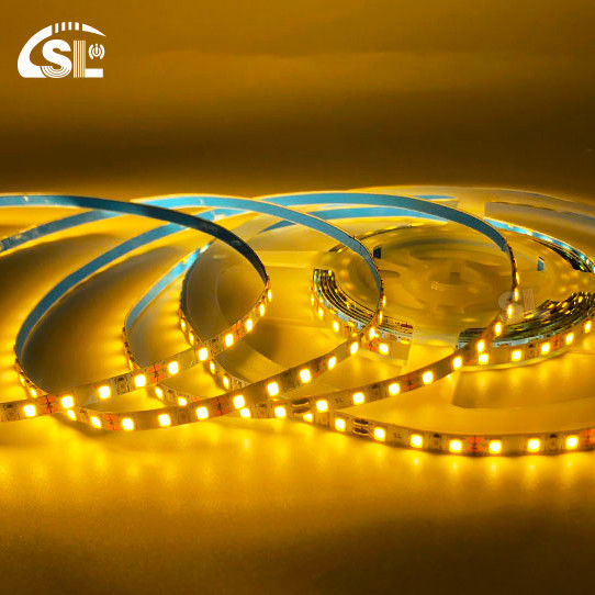 Residential Slim DC12V SMD2835 Elektroplate PCB 120Ds 5mm Ra 80 3000K LED lichtstrook