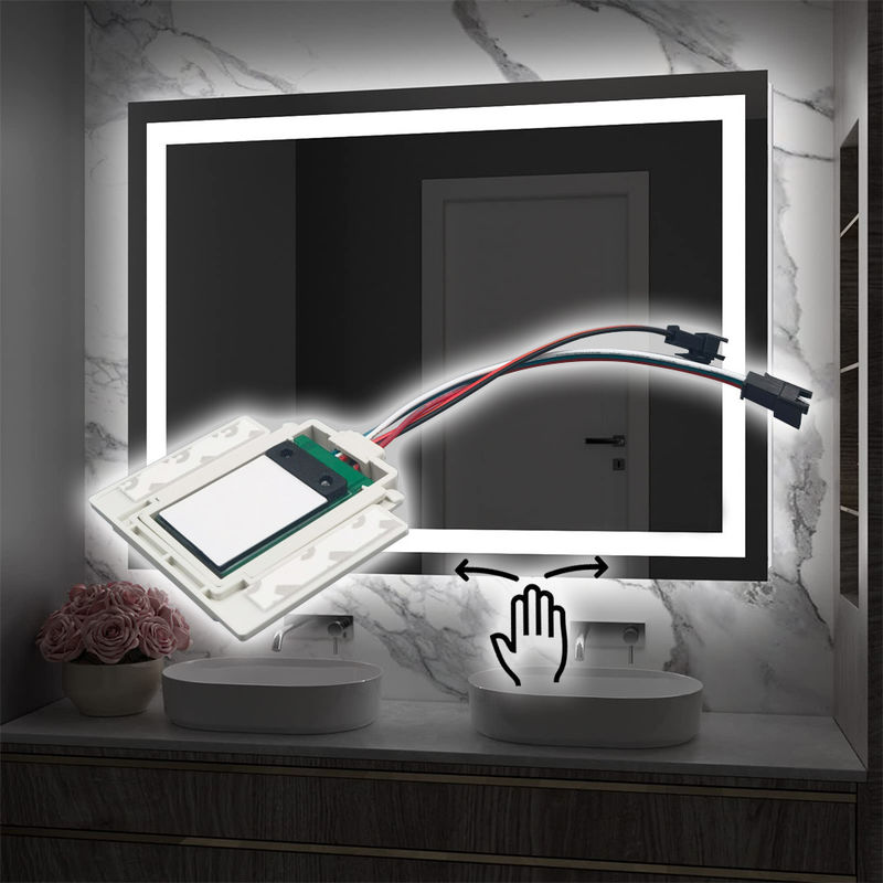 DC12V 5A 60W Smart Led Light Voor 1-6mm kwik spiegel handmatige scanning dimming switch