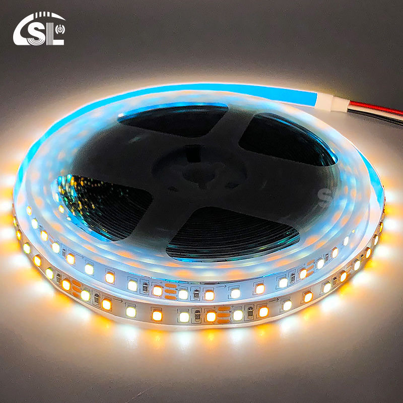 120Ds 8mm Ra 80 CCT 3000K-6500K LED-lichtstrook voor verbetering van de huisverlichting