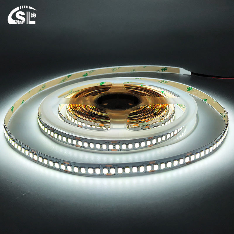 Residential DC12V 24V SMD2835 Elektroplate PCB 240Ds 8mm Ra 80 6500K LED lichtstrook