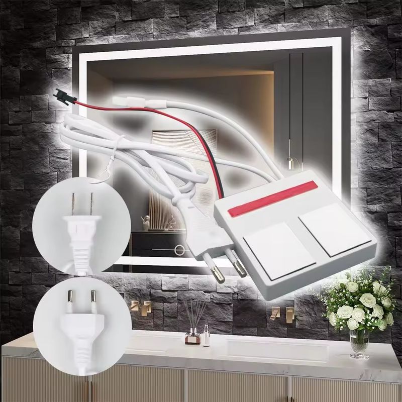 24W Smart LED Dual Touch Dimming Sensor met ingebouwde stroomvoorziening voor enkel/drie-kleurige controle en ontdooiing