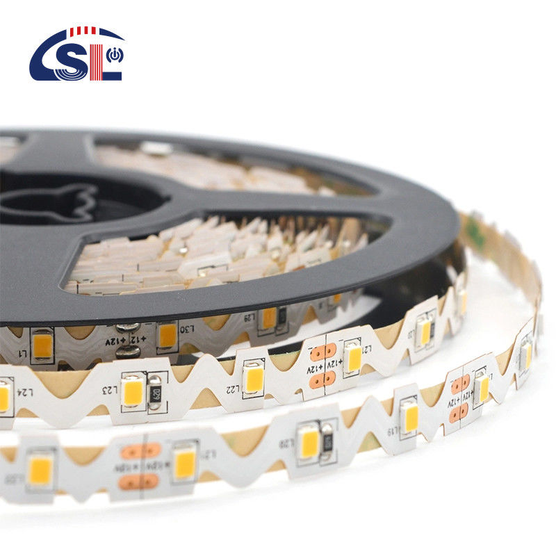Energiebesparende 3-LED-strook 12V 24V met CE ROSH 60PCS/M SMD 2835 Flexibel touwlicht