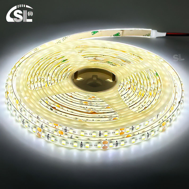 Waterdichte LED-lichtstroken 120D 8mm 12-16W/m 1200-1600LM 4000K Ra80 DC12V 24V voor slimme spiegels