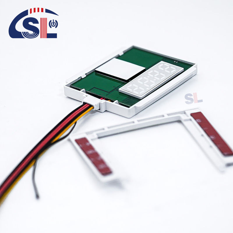 DC12V SL Split Single Button Single Color Touch Sensor Switch Radar Tijd Temperatuur Display Scherm met Bracket Smart Mirrors 12W 24W Spanning